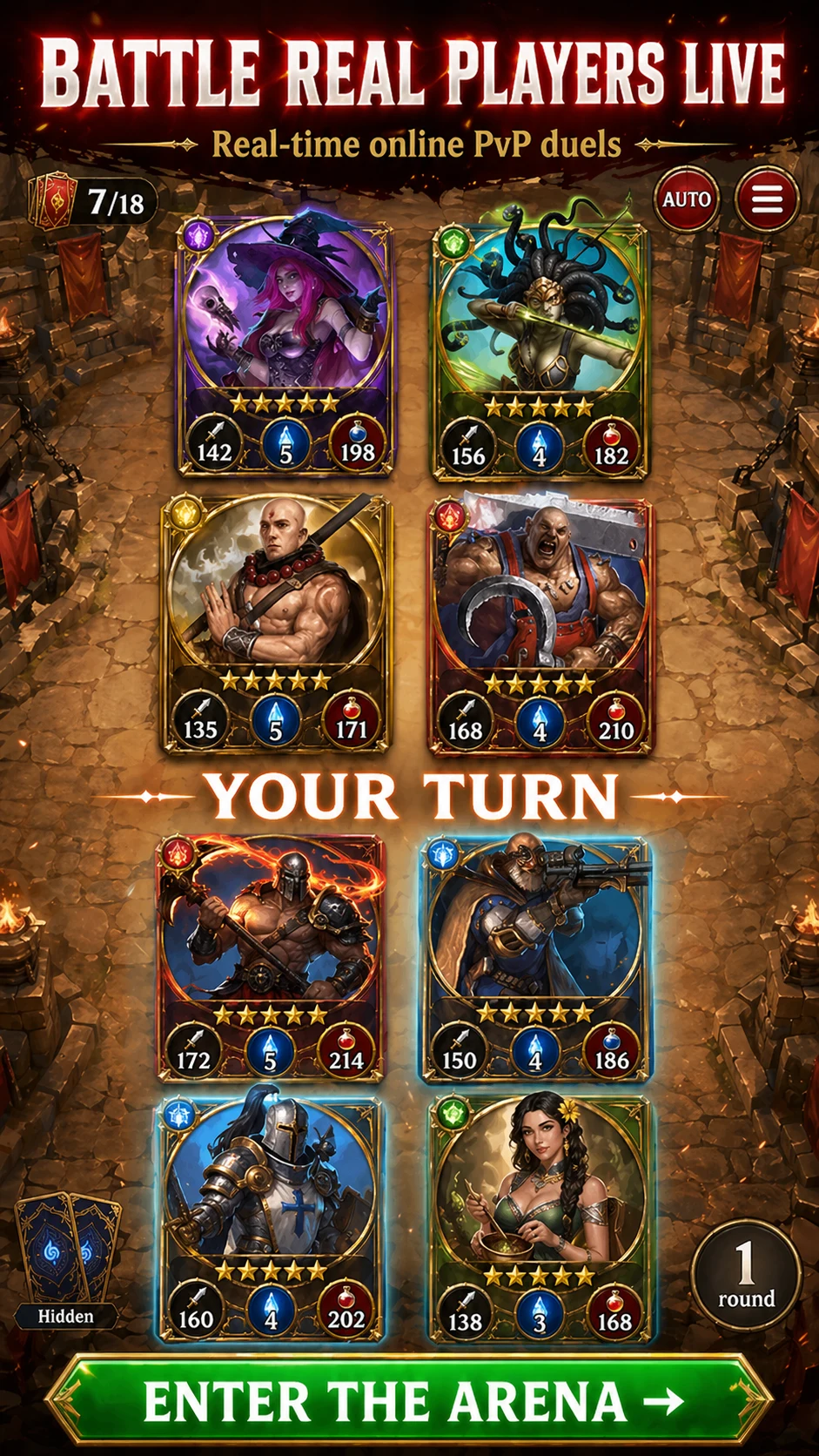 Card Heroes: TCG/CCG Card Wars screenshot