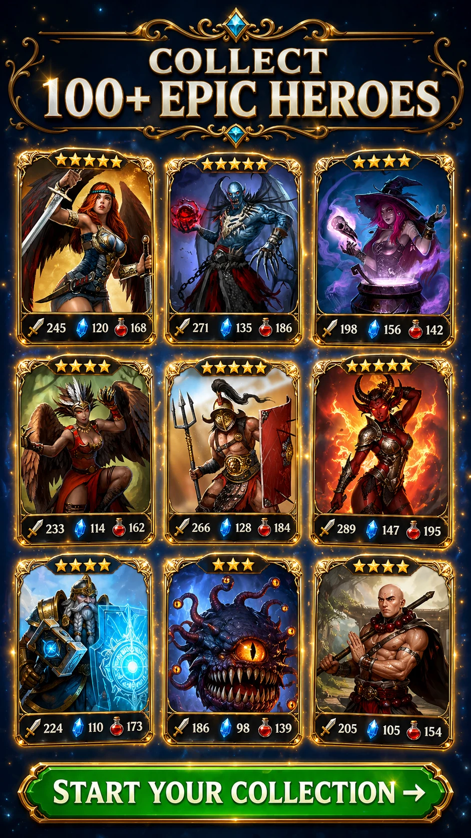 Card Heroes: TCG/CCG Card Wars screenshot